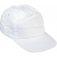 Čepice s kšiltem Leo baseballová čepice bílá