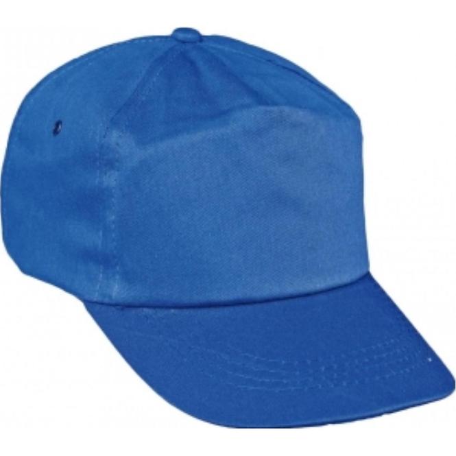 Čepice s kšiltem Leo baseballová čepice královská modrá