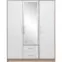 Šatní skříň Smart 150 cm Dub Sonoma/Bílá