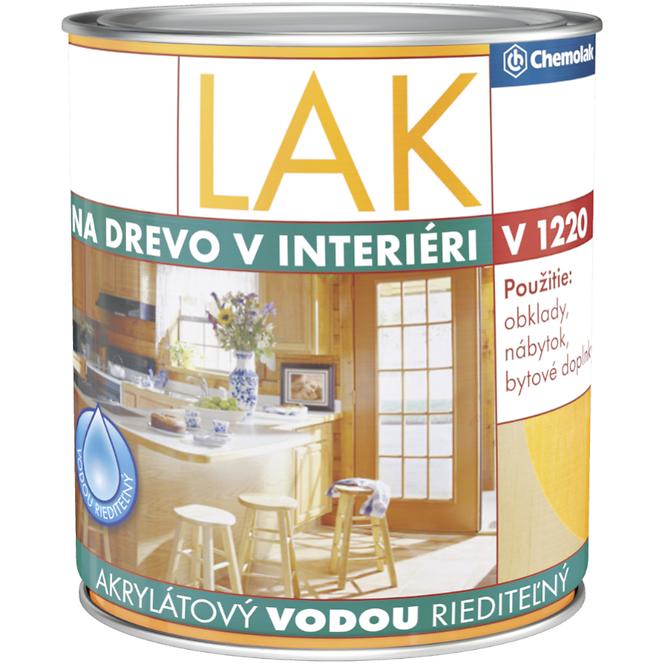 Chemolak Lak Na Drevo Inter. V1220 Leskly 0,6l