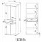 Skříň Optimal 79x204x41cm Dub Sonoma,2