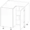 Kuchyňská Skříňka Gardena D90n Grey,2