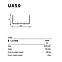 Profil UA50 3m,2
