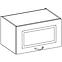 Kuchyňská skříňka Stilo, bílá/dub artisan, 60GU-36 1F,2