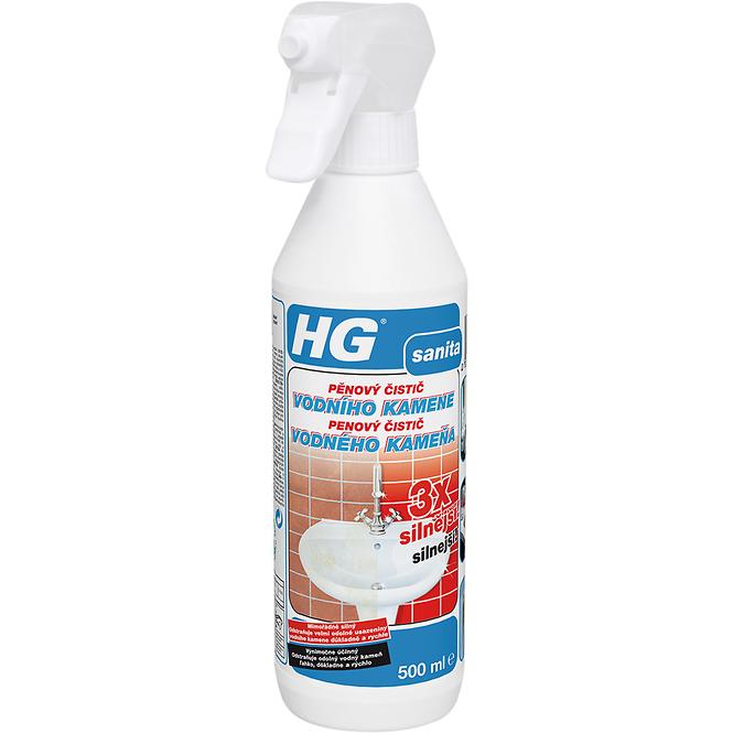HG pěnový čistič vodního kamene 3x silnější 500ml