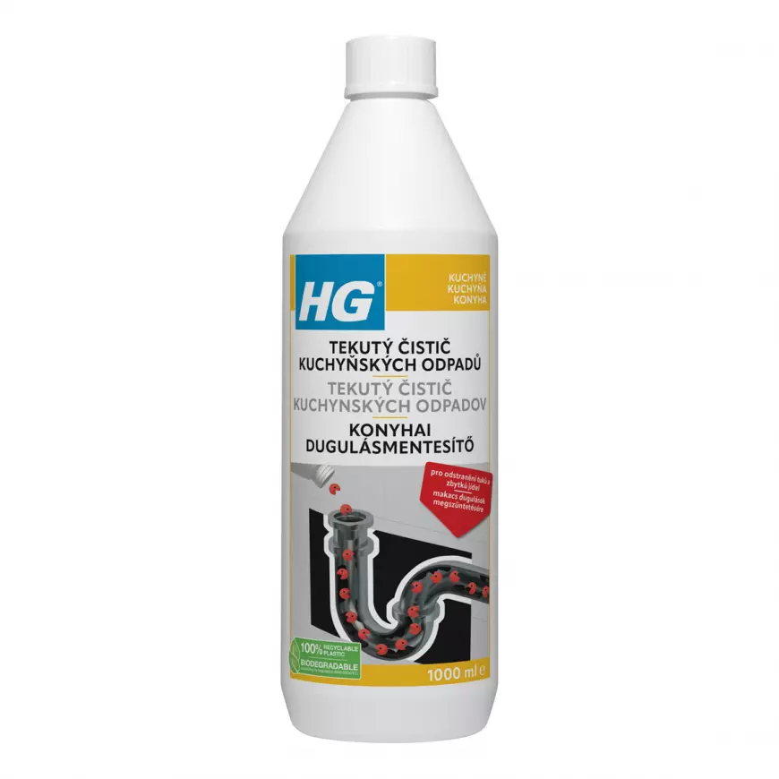 HG tekutý bio čistič kuchyňských odpadů 1l
