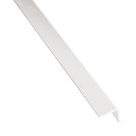Rohový Profil Samolepící PVC Bílý Lesk 19,5x19,5x2600