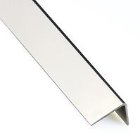 Rohový Profil Samolepící  PVC Inox Mat 19,5x19,5x1000