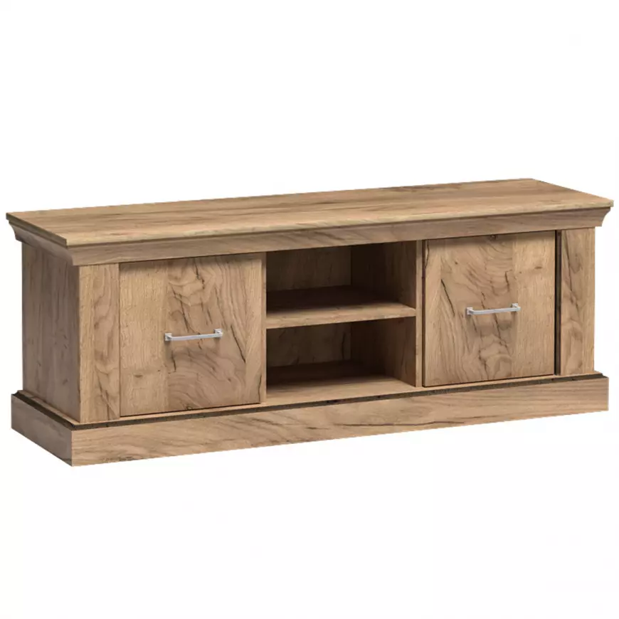 TV Stolek Antica 142cm Dub Kraft Zlatý