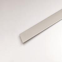 Profil plohý hliník  stříbrný 20x2000