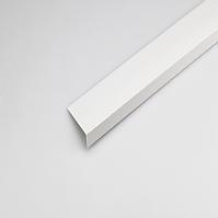 Rohový Profil PVC Bílý Satén 20x10x2000