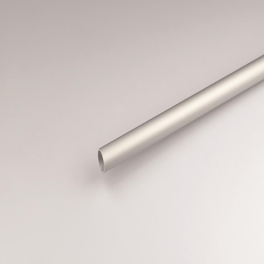 Levně Profil kulatý hliník stříbrný 6x1000
