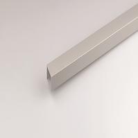 Profil  čtvercový hliník stříbrný 10x10x1000