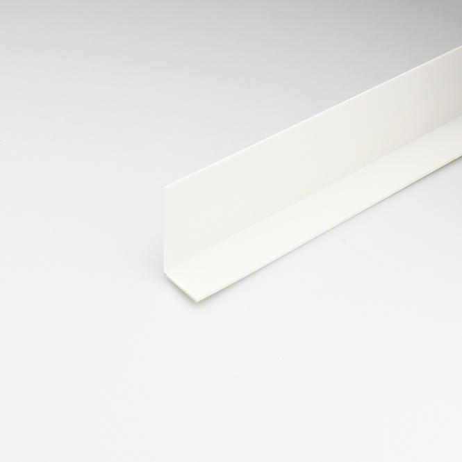 Rohový Profil PVC Bílý Satén 15x15x1000