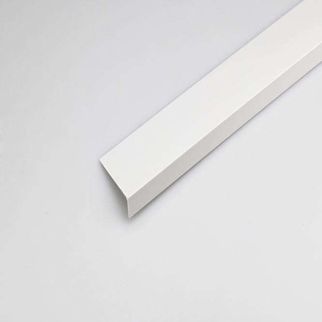 Rohový Profil PVC Bílý Satén 25x20x1000