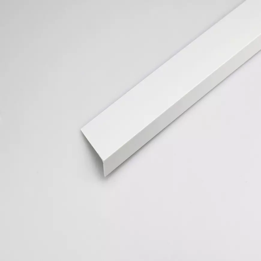 Rohový Profil PVC Bílý Satén 40x10x1000