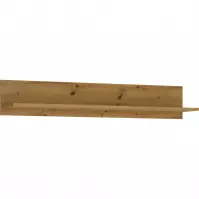 Policka Sevilla 116cm Dub Artisan/Bílý Lesk