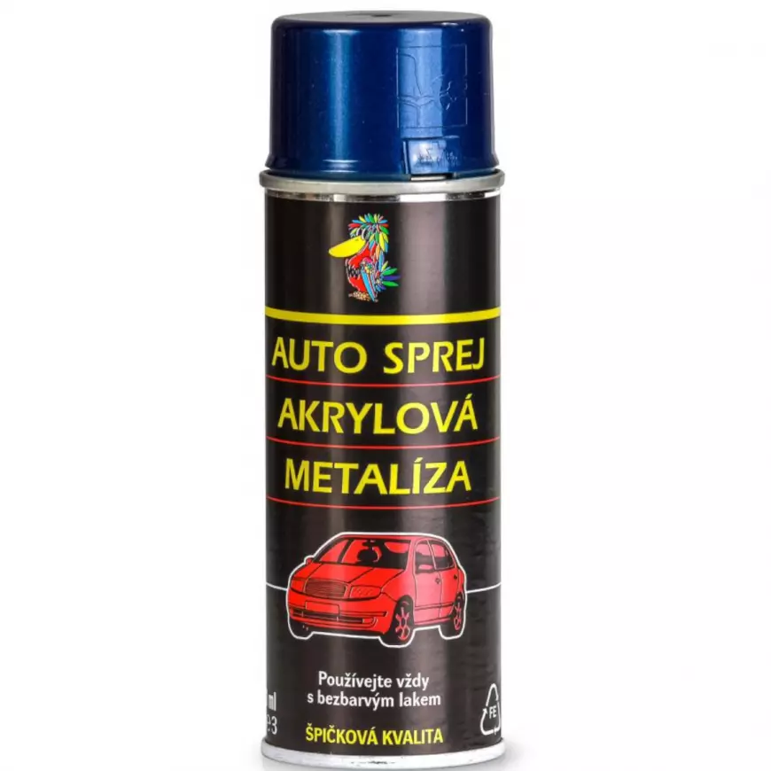 Auto sprej modrá night fire metalická 200ml