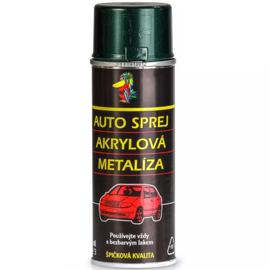 Auto sprej zelená natur metalická 200ml (F8C-3Y3Y)