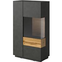 Vitrína Silke 80cm Matera 139x80x40