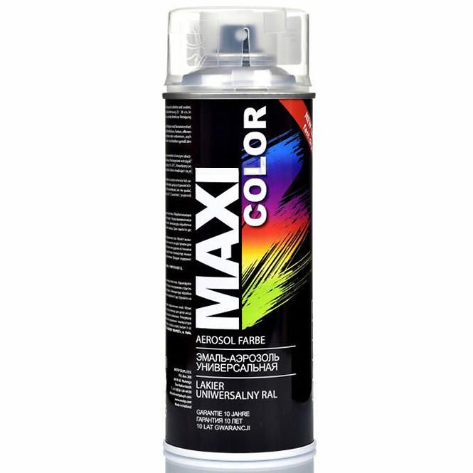 Sprej Maxi Color RAL9010 lesk 400ml