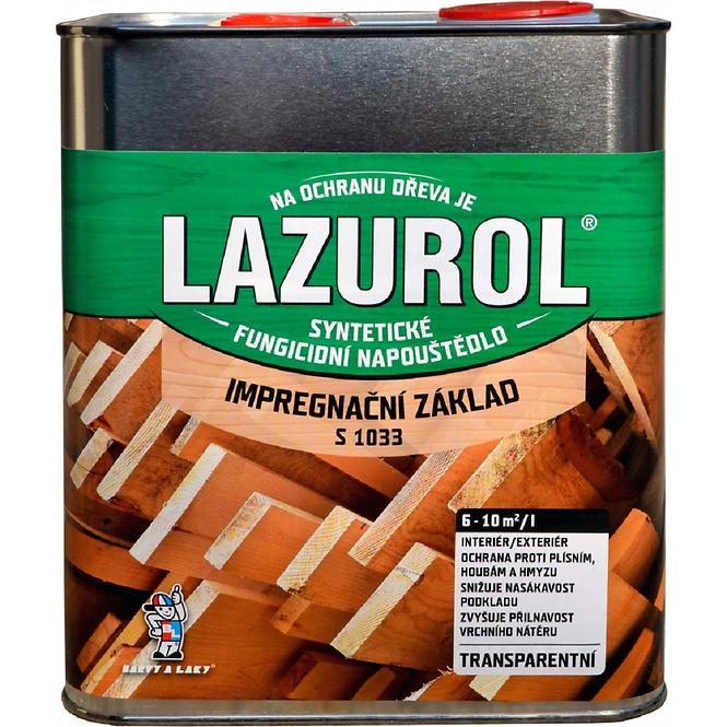 Lazurol S1033 impregnační základ čirý 2,5L