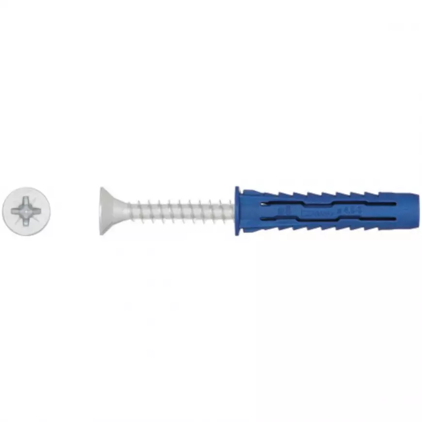 Hmoždinka univerzální uzlovací 4ALL 5 mm - nylon s vrutem; 3,5 x 30 mm; (100 ks/bal.)