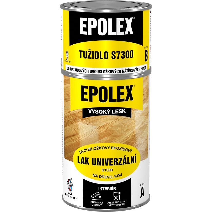 Levně Epolex dvousložkový lak na dřevo + tužidlo 0,84kg