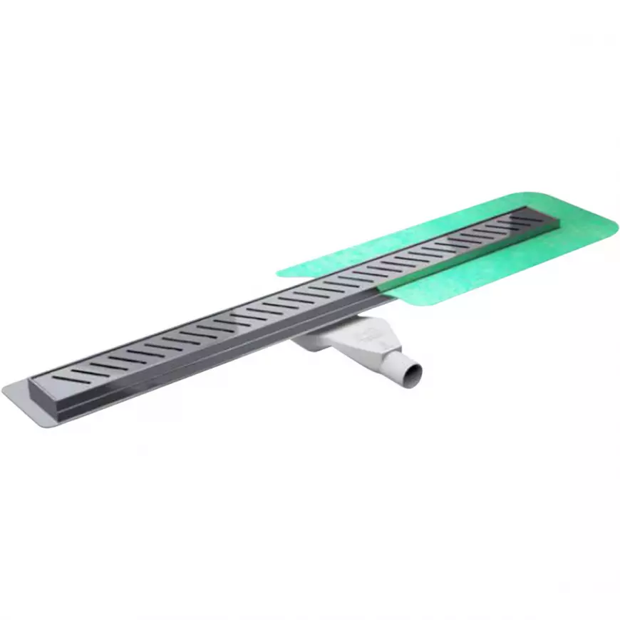 Liniové odvodnění sprchový žlab Steel 600