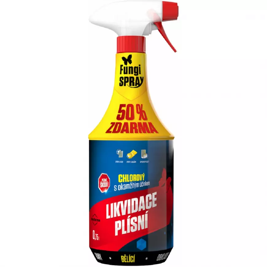 Přípravek Stachema FungiSPRAY chlorový 0,5+0,25 l/bal.