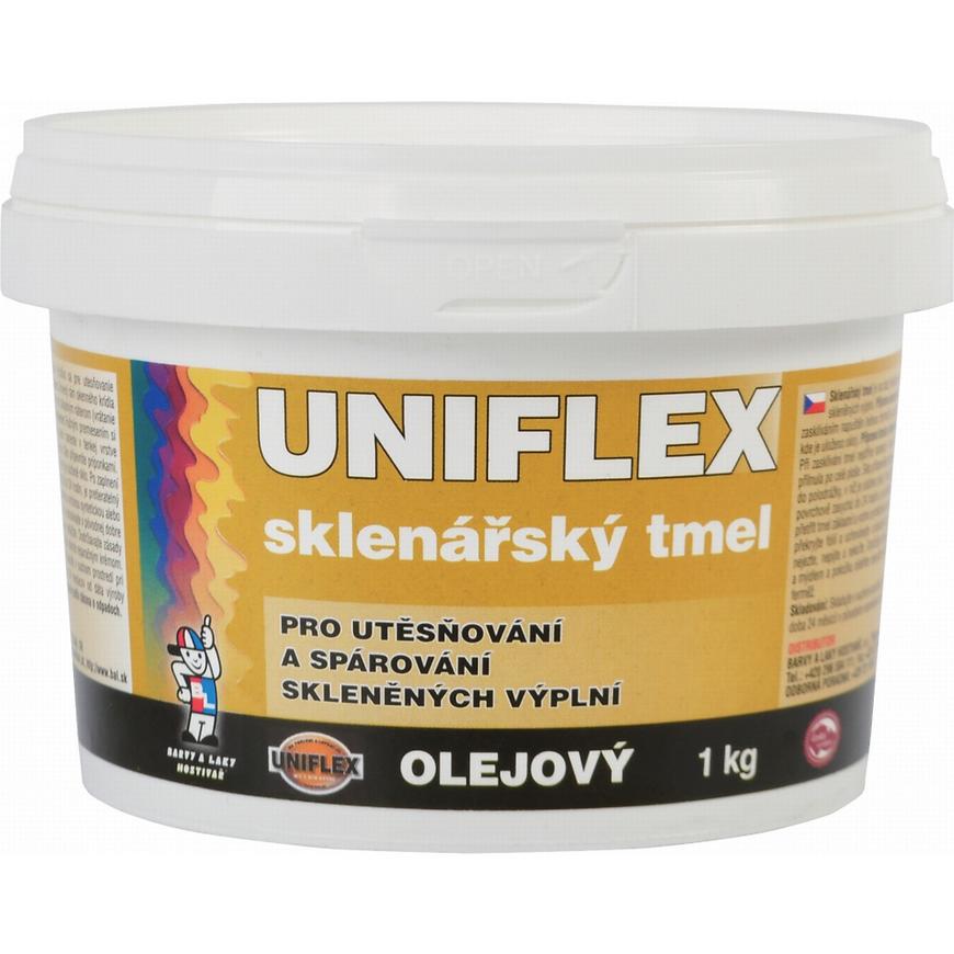 Levně Uniflex sklenářský tmel 1kg