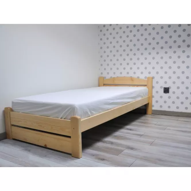Postel 180x200 cm Borovice,3