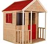 Dřevěný dětský domeček Veranda 120 cm
