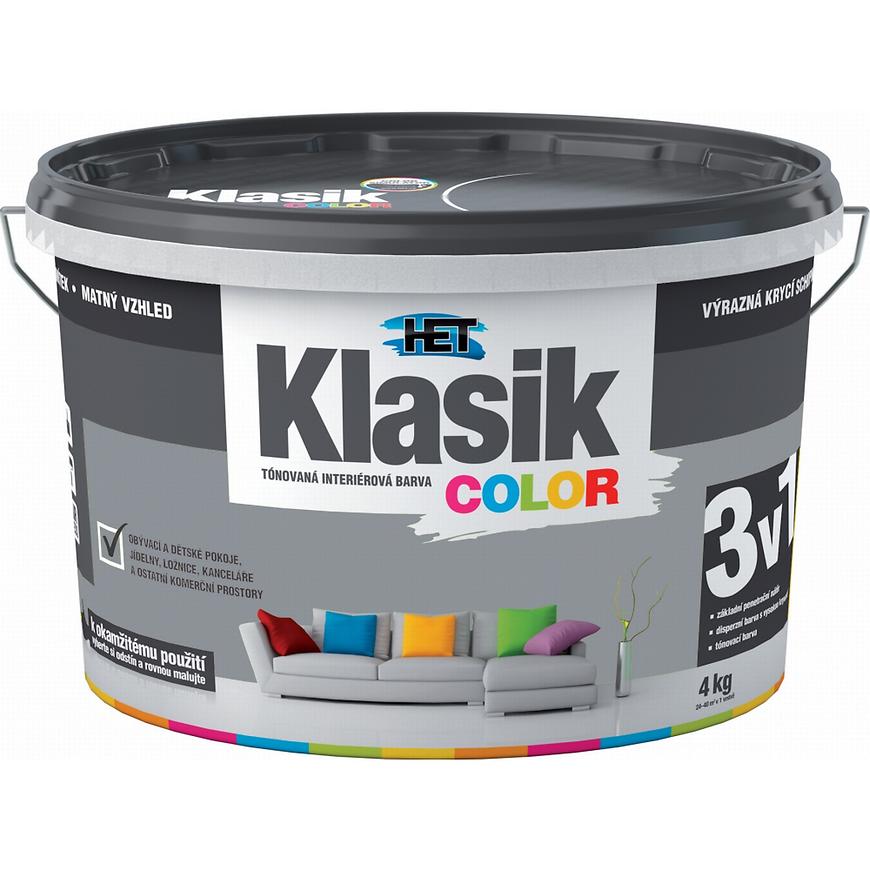 Levně Het Klasik Color 0167 šedý betonový 4kg