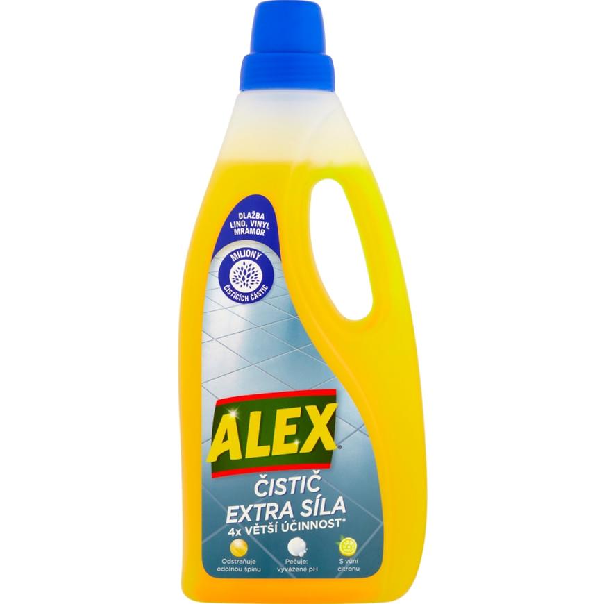 Levně Čistič ALEX extra síla s vůní citronu 750 ml