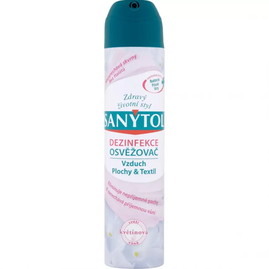 Dezinfekce osvěžovač Sanytol svěží květinová vůně 300 ml