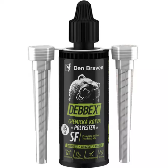 Den Braven chemická kotva bez styrenu DEBBEX POLYESTER SF 165 ml
