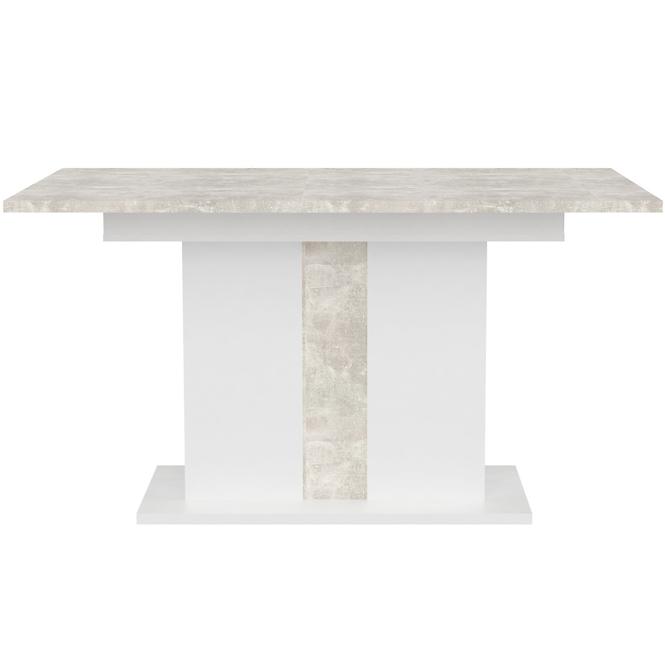Stůl Grays 134x90+40 Bílý/Betón