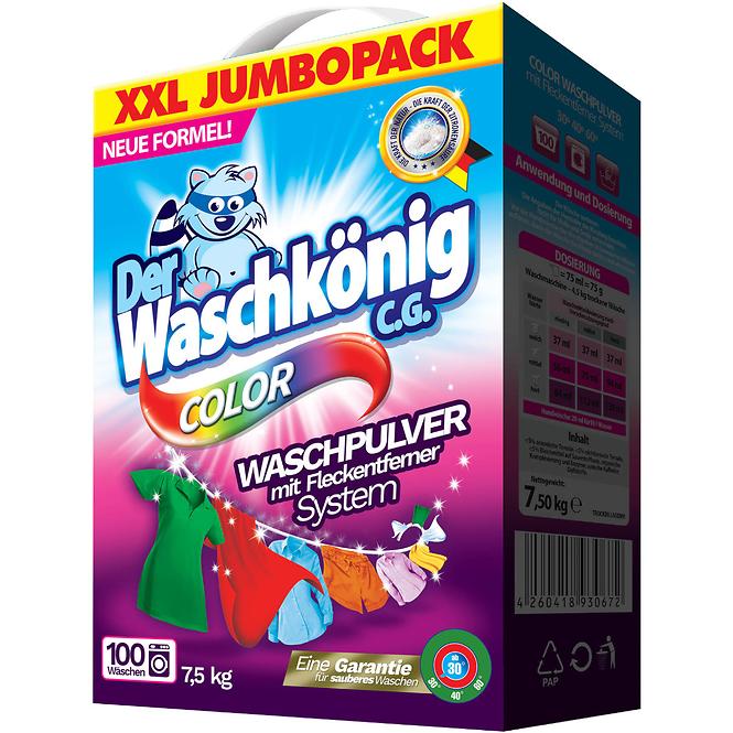 Waschkönig 100 dávek color  box 7,5 kg