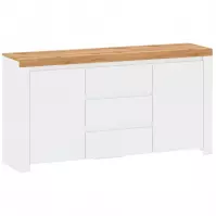 Komoda Vigo 160cm Bila/Dub Wotan