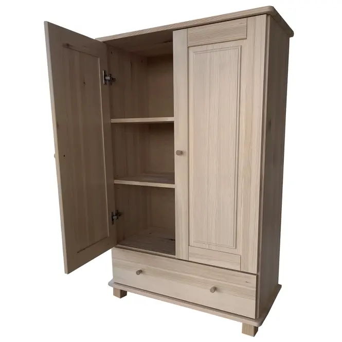 Prádelník 80cm Borovice Výplň Dveří