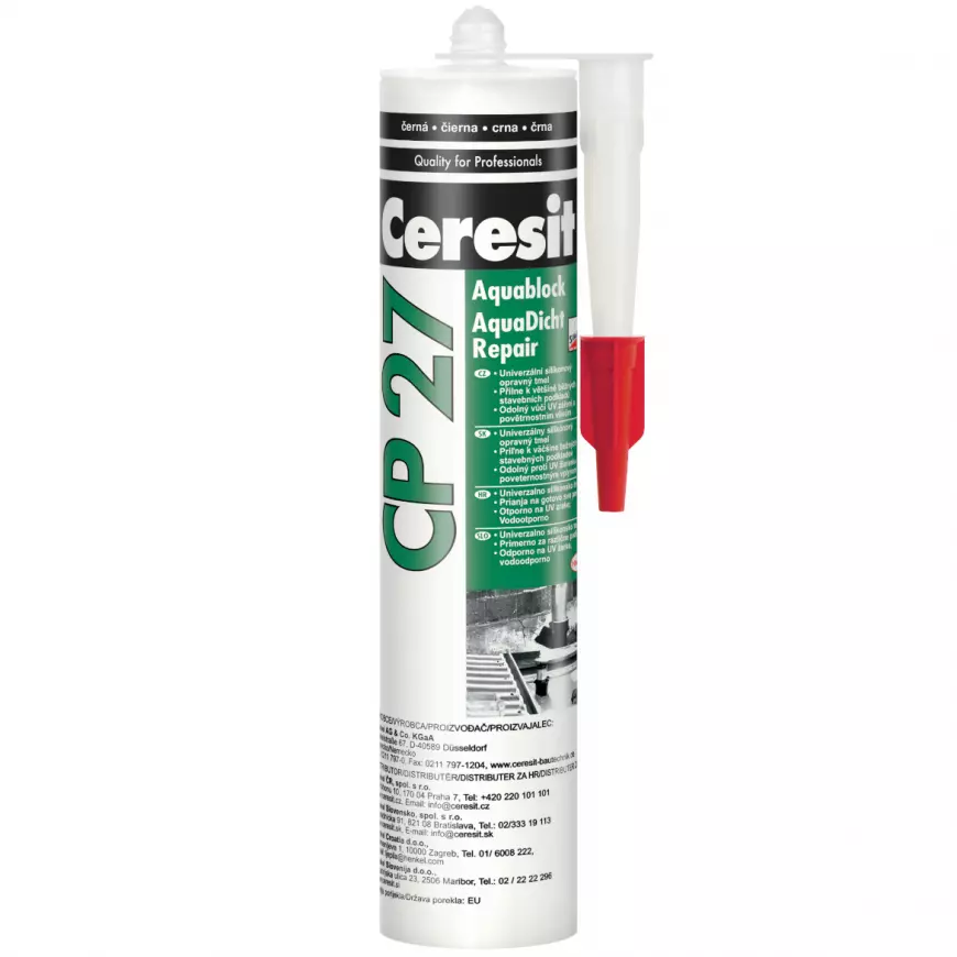 Ceresit cp 27 aquablock repair černá 300ml
