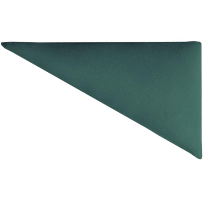 Čalouněný panel trojúhelník 15/30 smaragd set (L+P)