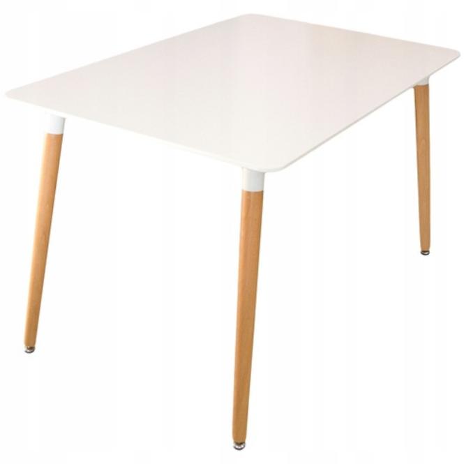 Stůl Bergen 120x80 Bílý