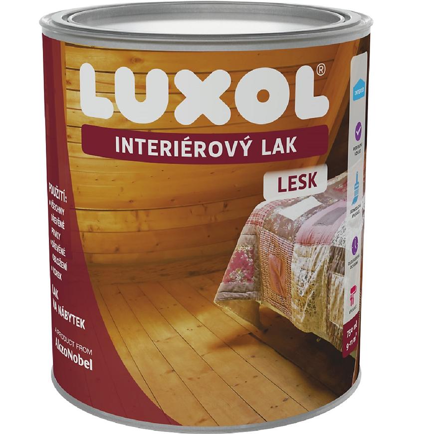 Levně Luxol interiérový lak lesk 0,75l