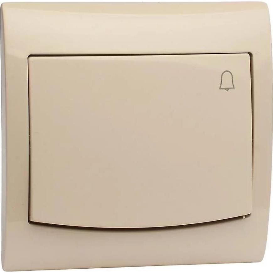 Spínač zvonku béžový  V LP-6V