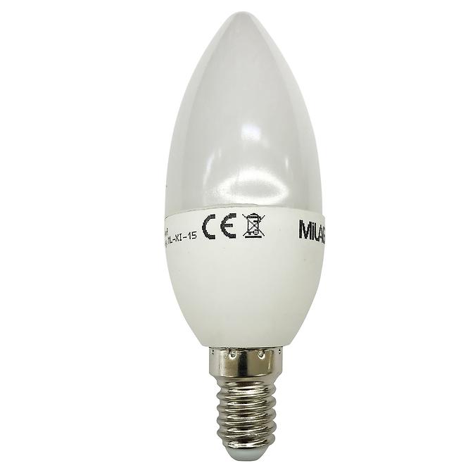 Žárovka LED CANDLE 7W E14 3000K 394 MILAGR