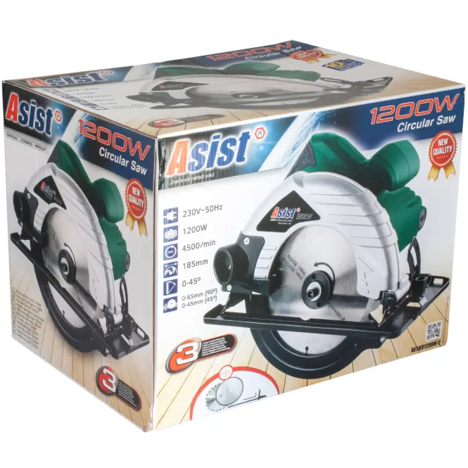 Pila kotoučová ASIST 1200W 1+1 kotouč ZDARMA,3
