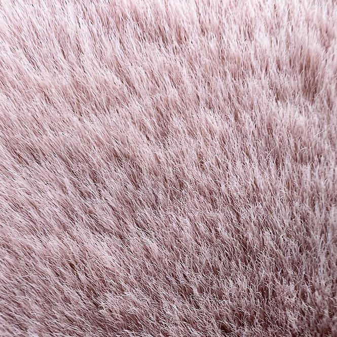 Koberec Shaggy Rabbit Fur 0,6/0,9 růžový