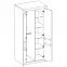 Skříň Castel 92cm dub sonoma/ sonoma lanýž,3